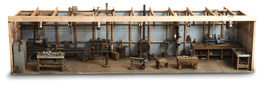 Western Scale Models - full machine shop